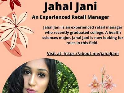 Jahal Jani - An Experienced Retail Manager greenwood heakthcare jahal jani retail work