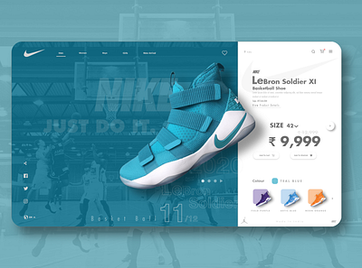 Nike Web Store design lebron lebron james lebronjames nike nike air nike air max nike running nike shoes nike2020 shoe shoe design shoebox shoes shoes app ui design uidesign uiux uiux design