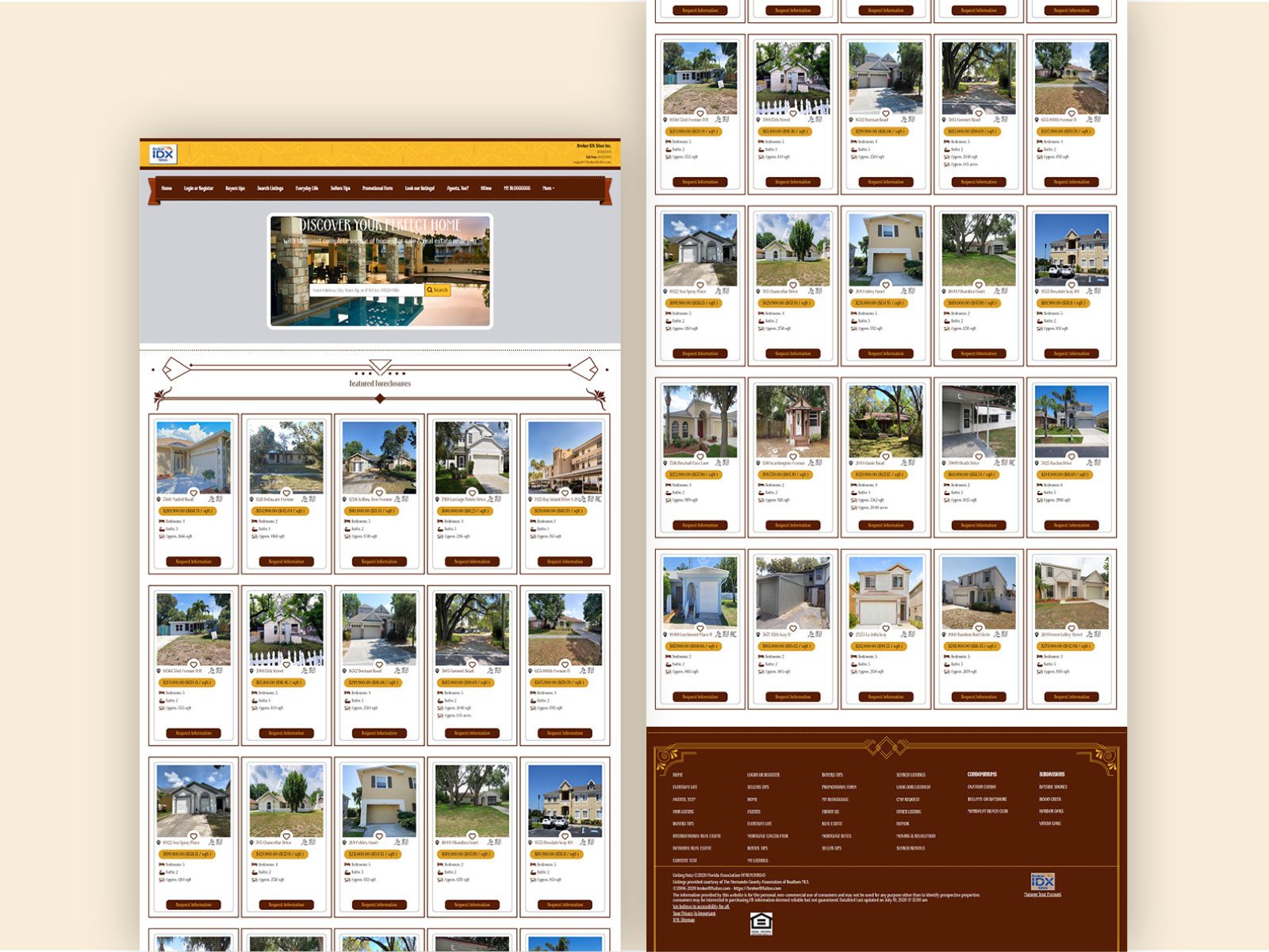 IDX Broker Websites - Online Marketing for Real Estate Professionals