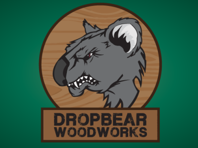 Dropbear Woodworks Logo