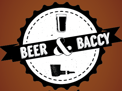Beer & Baccy Show Badge Logo beer pipe community podcast show tobacco tobacco pipe