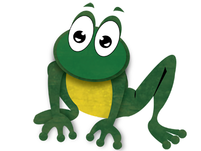 Frog - Finished frog illustration