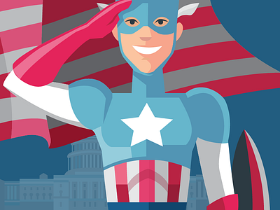 TOEFL ® Preparation Course captain america course elearning english fun illustration lingualeo startup toefl usa