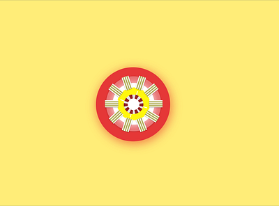 Iron Man Heart (Yellow) 2d 3d adobexd animation art design flat flatdesign illustration illustrator