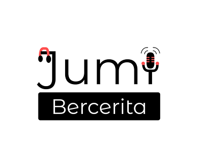 JumiBercerita Dark Logo 2d 3d adobexd animation art design flat flatdesign illustration illustrator logo