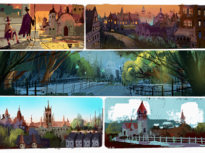 Visual Development animationart colorkey colour palette illustration visual development