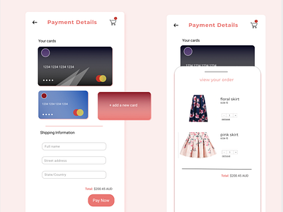 Daily UI 3 - Credit Cards
