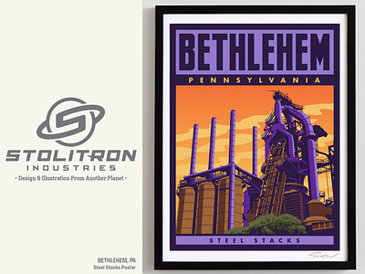 Local Landmark Poster-Bethlehem