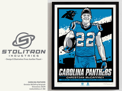 Stolitron Poster-Christian McCaffrey