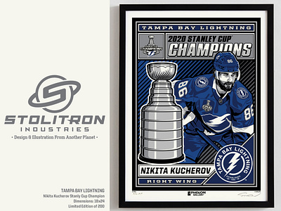 2020 Stanley Cup Champions-Kucherov Poster