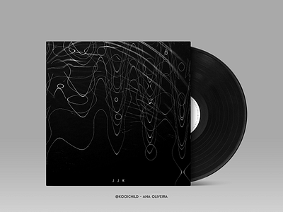 JJK | First Album Concept FanArt (Vinyl) bts cover design graphic design jeongguk jungkook music music design vinyl