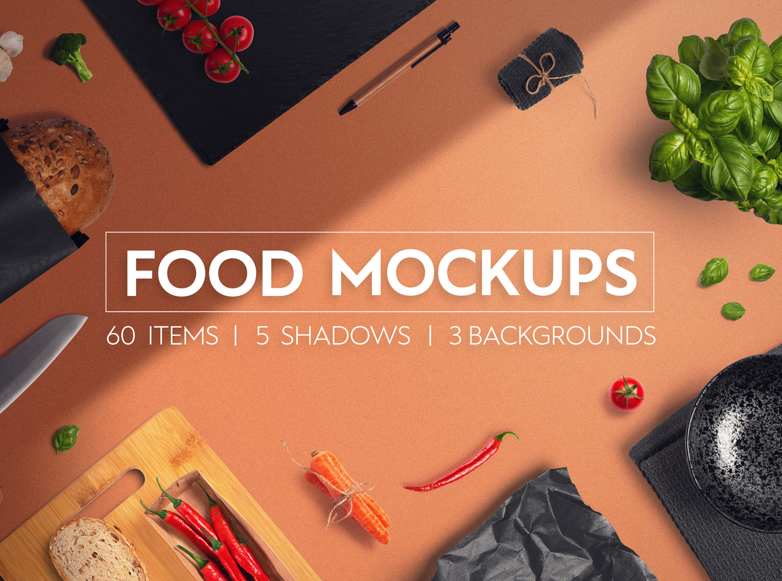 Food & Restaurant Mockup Collection by Grand Design Shop on Dribbble