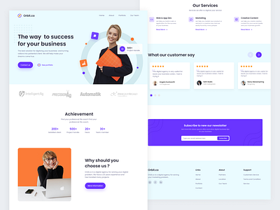 Orbit.co - Landing Page