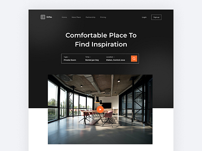 Grha. - Coworking Space Website Design