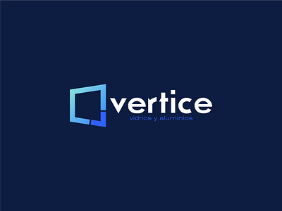 Vertice Logo branding design graphic design illustration logo typography vector