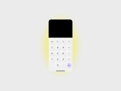 Calculator redesign daily ui day 4 dailyui design