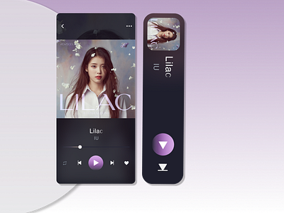Music app - Daily UI day 9 app day 9 mobile design music app music player ui