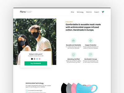 FibraMask — Reusable Face Mask Handmade In Europe