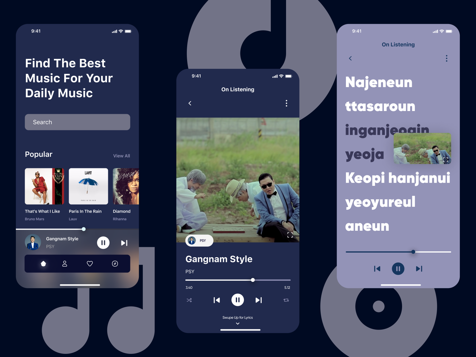 Music Library - IOS Mobile App Design by Matthew Purba on Dribbble