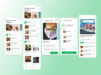 Grab Food Philippines UI Redesign app design graphic design ui