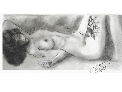 Nude scetch fast girl nude pencil sketch