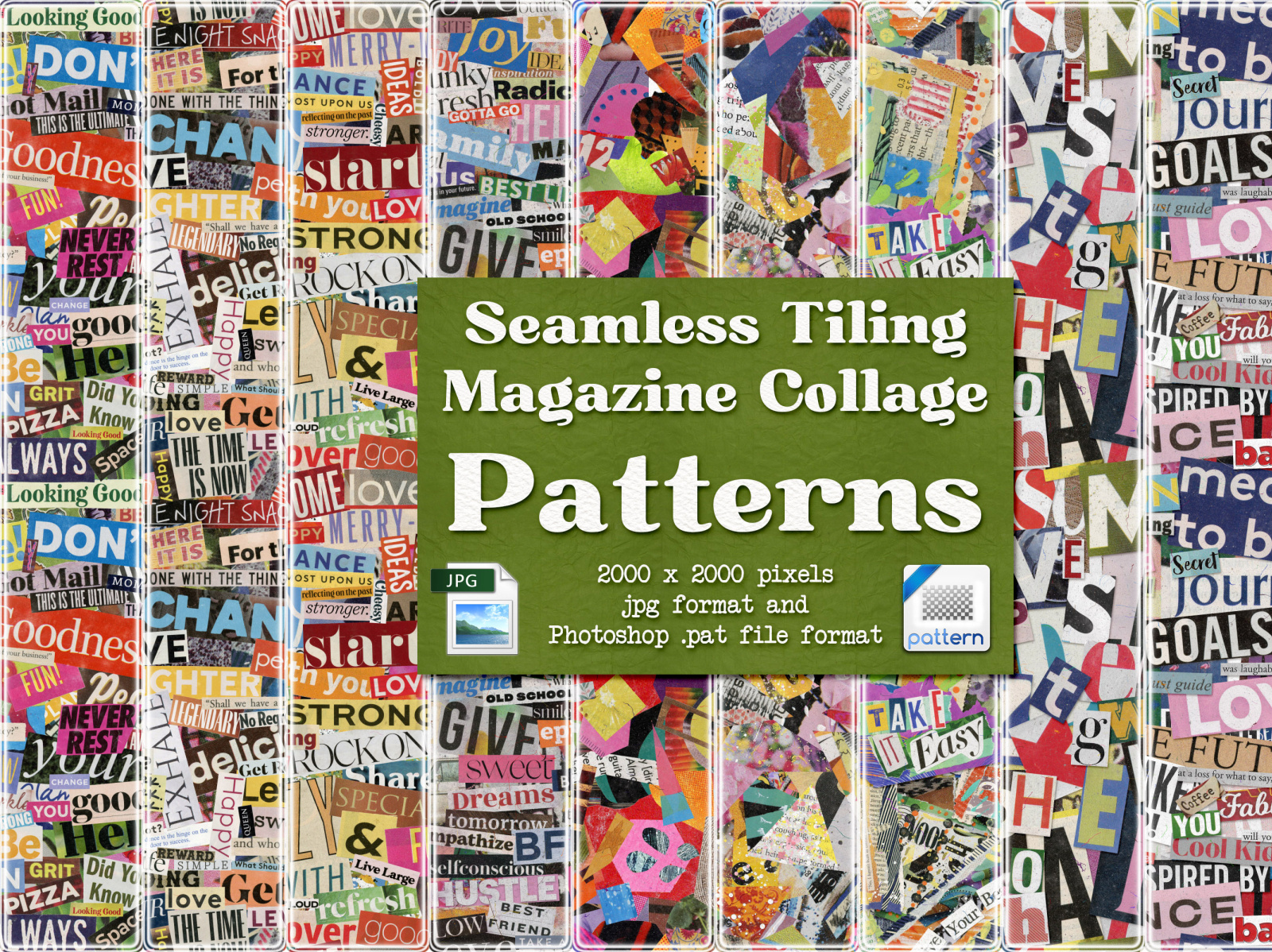 How To Collage Magazine Pictures