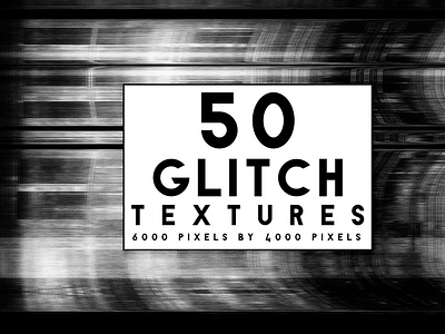 50 Glitch Textures