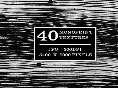Monoprint Textures