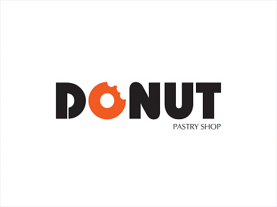 donut pastry shop branding design icon illustration illustrator logo logo design vector