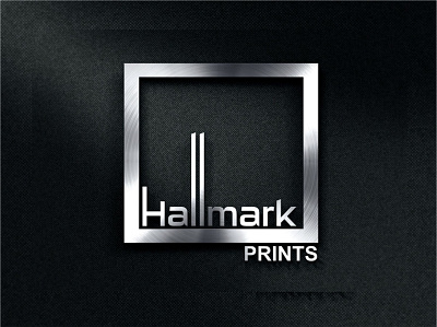 hallmarkprints branding design design studio icon illustration illustrator logo logo design typography vector