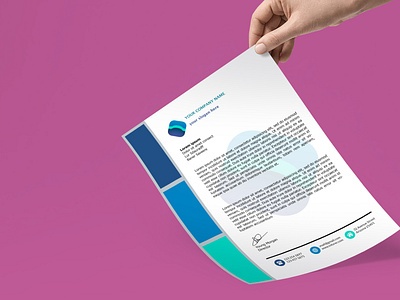 Letterhead Design by Md Mominur Rahman on Dribbble