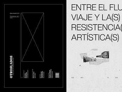 OTROSLADOS | Layout argentina art director branding buenosaires design diseñografico editorial experimental fadu fanzine layout design logo minimal typography