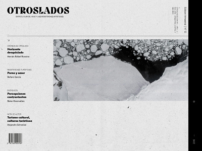 OTROSLADOS | Tapa argentina art director artdirection branding buenosaires cosgaya design diseñografico editorial experimental fadu fanzine identidad layoutdesign logo marca revista typography