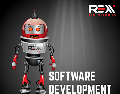 software development copmpany in India - Rexx Technologies branding design logo software company software design software development typography ui ux vector web design website design