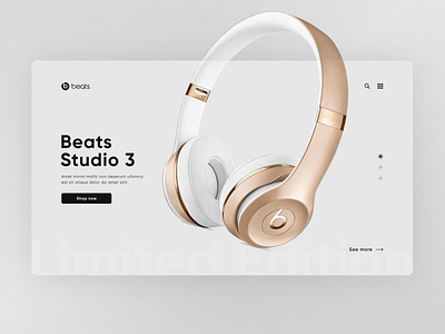 beats studio 3 concept