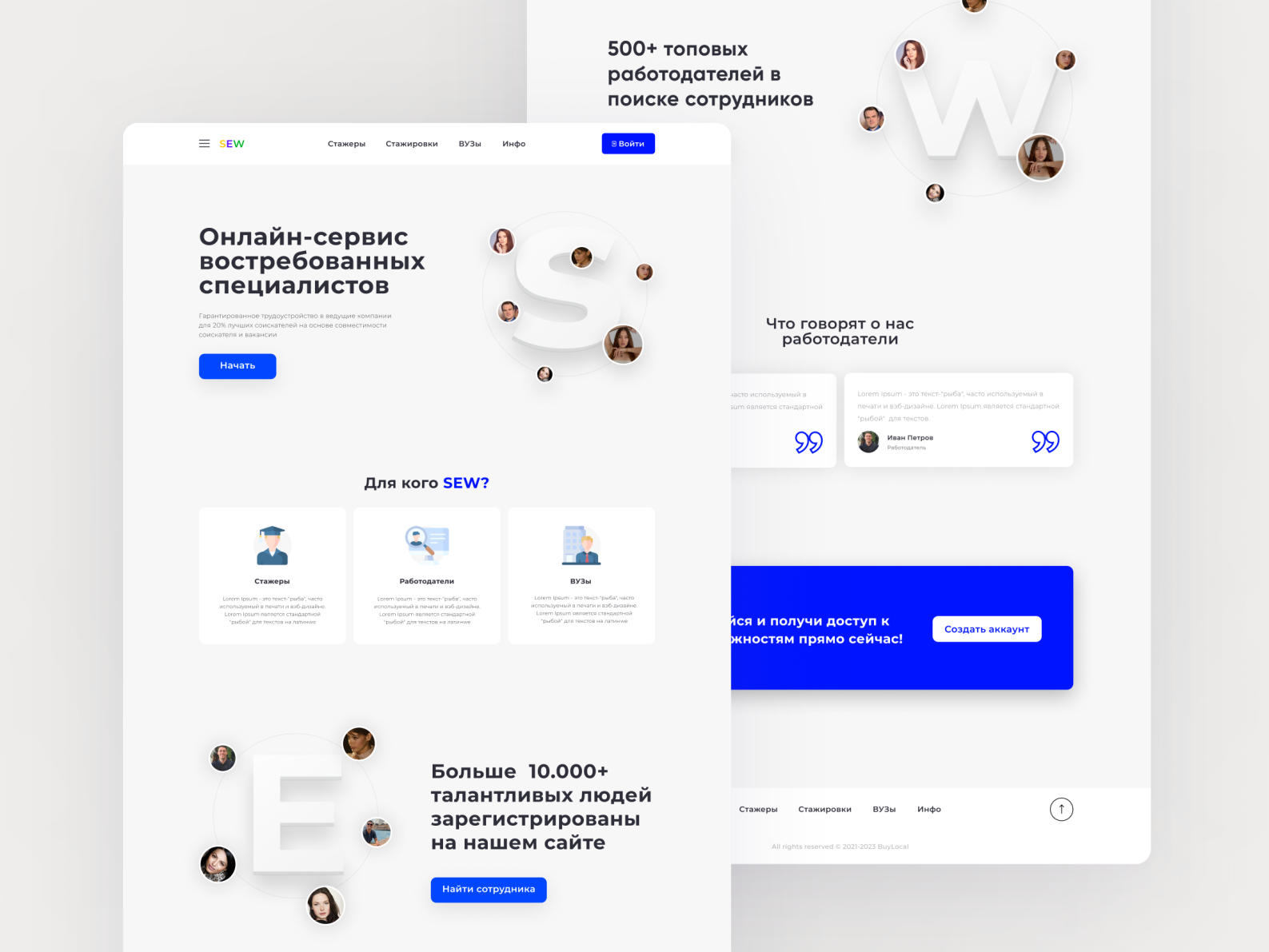 educational platform design by kseniakurdyapina on Dribbble