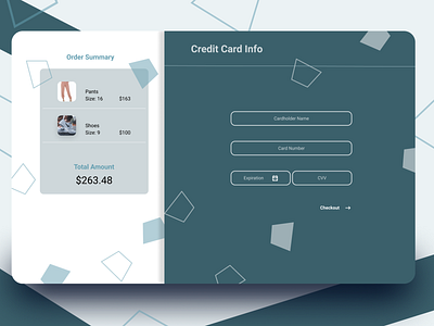 Credit Card Checkout credit card checkout dailyui design figma