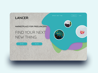 Landing Page for Freelancer Website dailyui design figma freelancer website