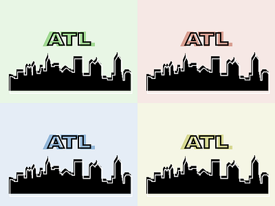 Love My City art atl atlanta cityscape