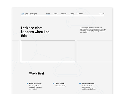 Minimalistic Website Design blog design figma minimalistic website website design