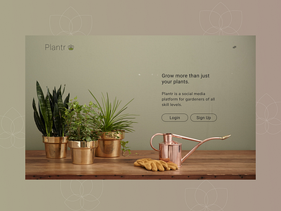 Plantr: A Social Media for Gardeners