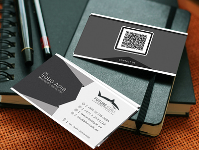 Business Card for managing director graphic design vector