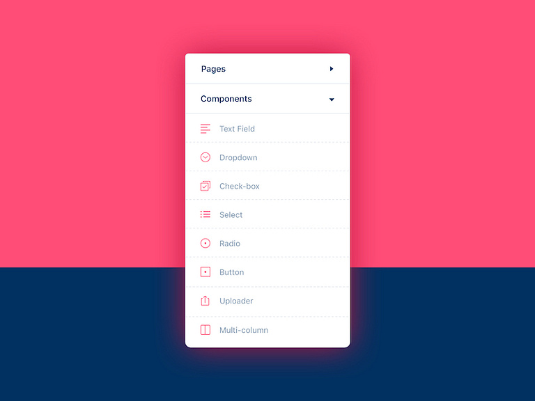 Form Builder by Will Coverdale on Dribbble