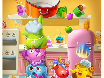 sweetie swipe promo art 2 game ios game social game