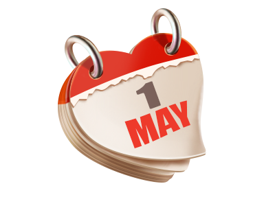 1 May labour day calendar