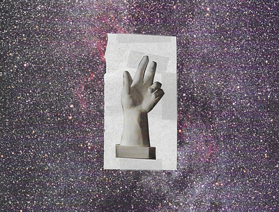 Milky Way/Peace Be Upon You collage digital collage