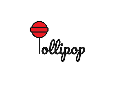 Lollipop candy color colorful design digital art digital design food graphic design lollipop simple design simple logo sweets typogaphy word design