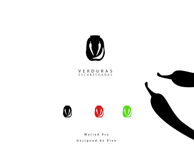 Verduras Escabechadas branding design logo