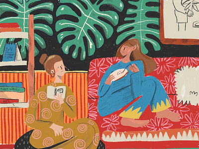 Matisse Study color friends friends of type friendship matisse quarantine women