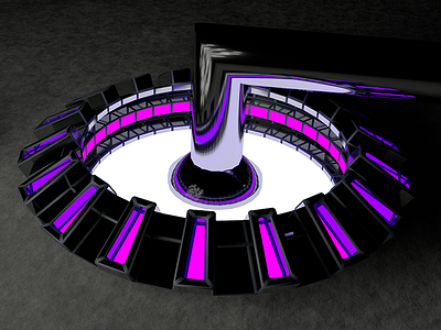 Government 3d abstract art color digital everydays future light purple scifi technology